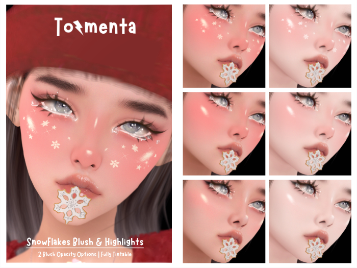 Tormenta. Snowflakes - Blush & Highlights