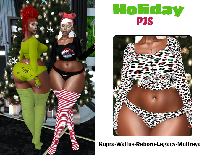 16.Holiday  Pjs- Cheetahmas