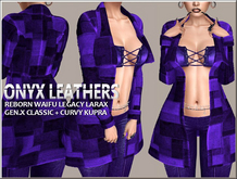 Purple Patches Jacket