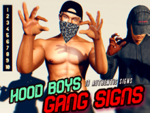 [M] HOOD BOYS :: Gang Signs HUD