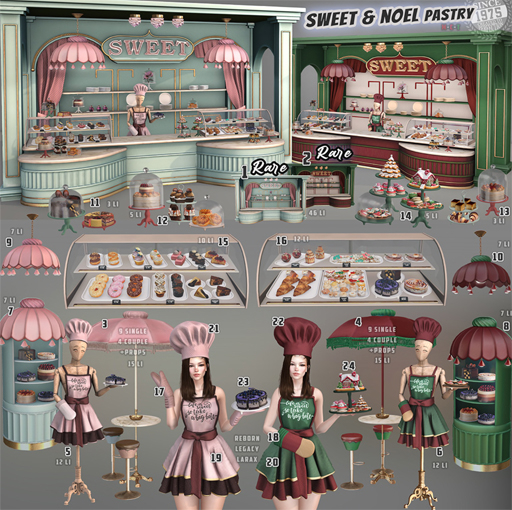 01.[Since1975] Sweet & Noel Pastry - Booth RARE
