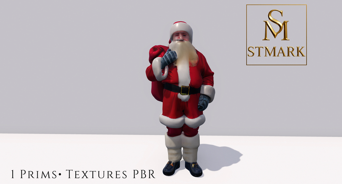 Saint claus 2  - Statue