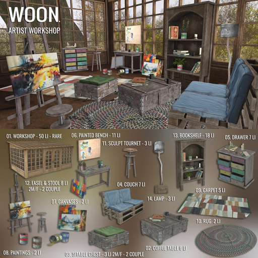 01. WOON. - Artist Workshop - Workshop Box RARE