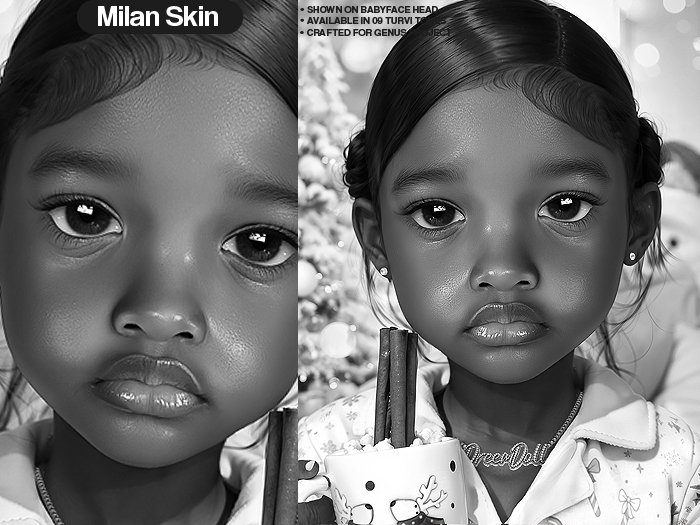 Toddlers. "Milan" Skin #DEMOS