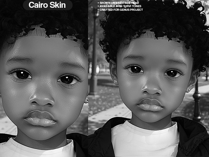 Toddlers. "Cairo" Skin #DEMOS