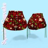 Christmas Plaid Mia Shorts REBORN
