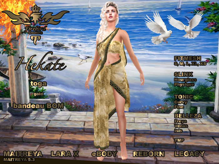Firebird Hekate gold