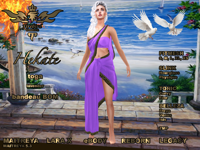 Firebird Hekate lavender