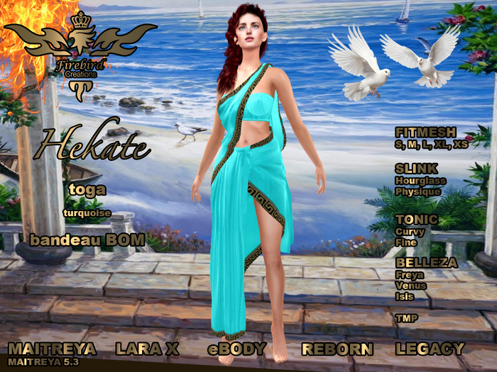 Firebird Hekate turquoise