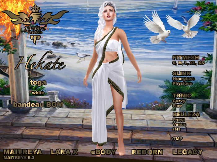 Firebird Hekate white