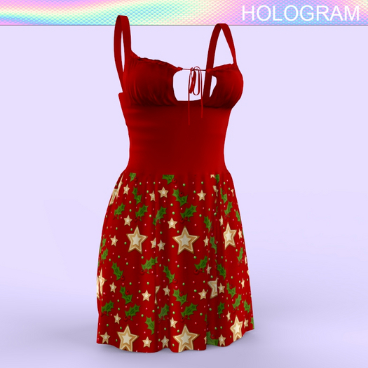 Christmas Red Tied Dress Bombshell
