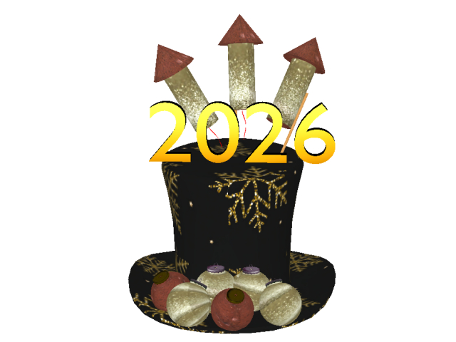 New Year Firework Explosion