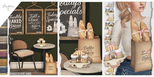 Dahlia - Noho - PG - FATPACK - Cafe' Table, Chair, To Go Bundle - Sits & Cuddle Animation - Texture Change
