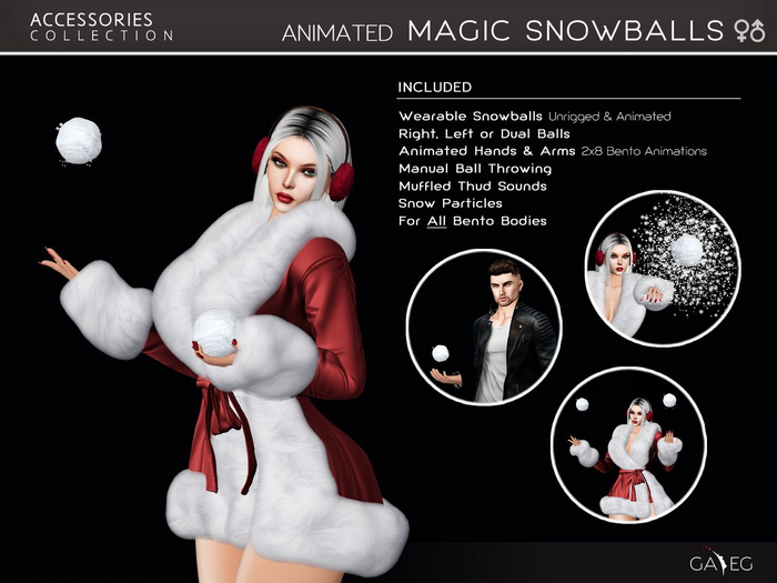 NEW !!! [GA.EG] Animated Magic Snowballs