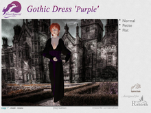 (I) TSSC Gothic Dress - purple - Rebirth [wear]