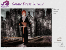 (I) TSSC Gothic Dress - salmon - Rebirth [wear]