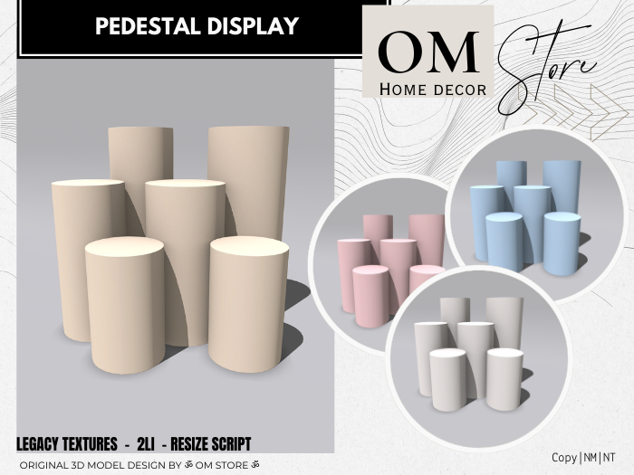 |OM| Pedestal Display 