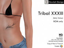 [HDesign] Tribal XXXIII (Belly Tattoo)
