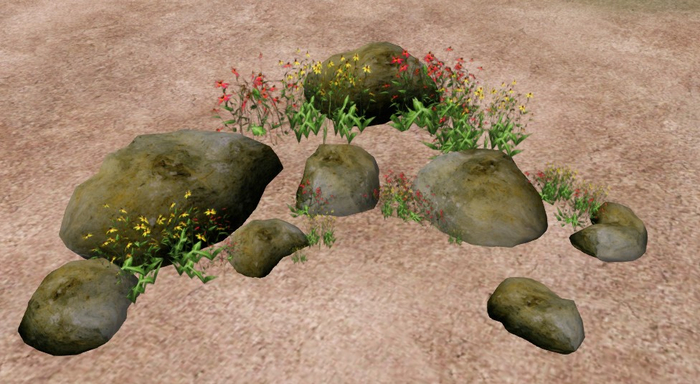 *OceSha*Stone with flower