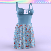Christmas Winter Tied Dress Peach