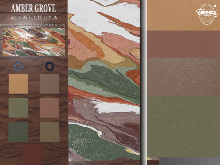 PBR Amber Grove Material Collection