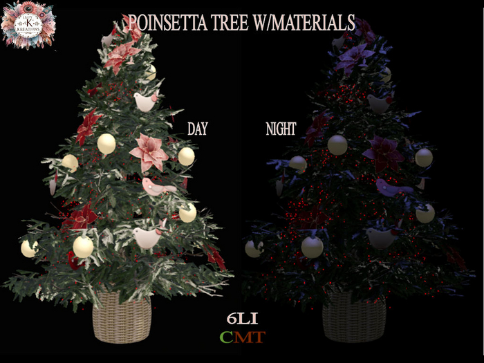 *LKK* Poinsetta Tree w/materials  