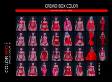 CREMO-BOX RED (31 ITEMS) DEC-25