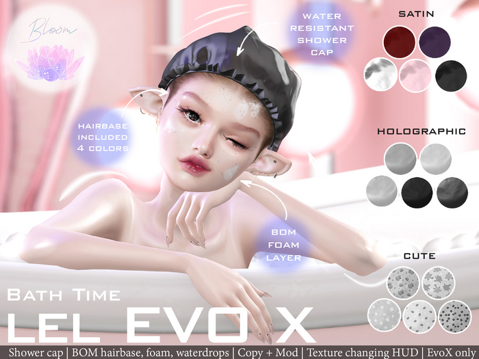 .:.Bloom.:. Bath Time // Satin