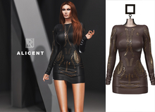 RAPTURE-Dress Alicent-Chocolate
