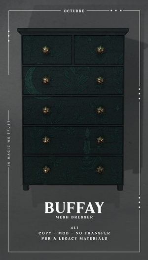 Octubre: Buffay - Dresser.