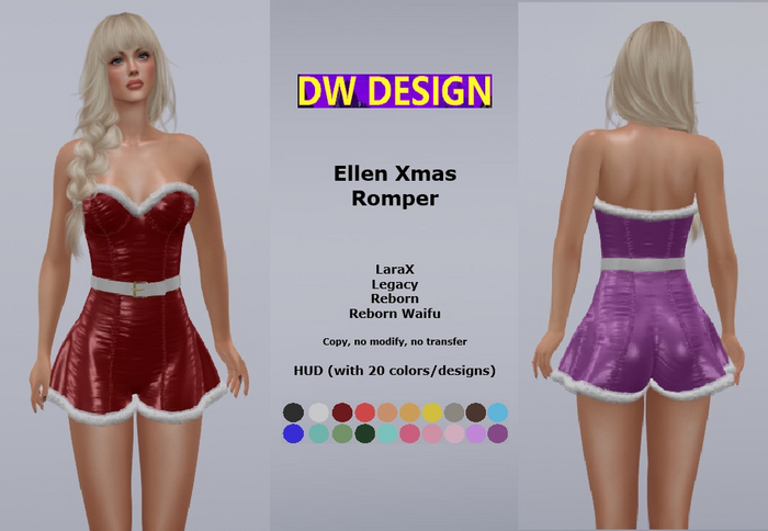 DW - Ellen Xmas Romper