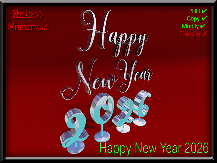 HAPPY NEW YEAR 2026