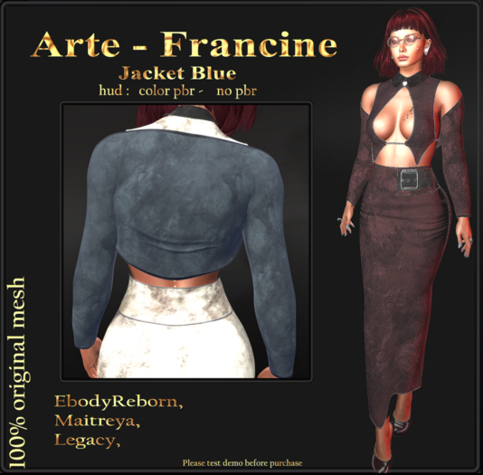 Arte - Francine - Jacket Blue