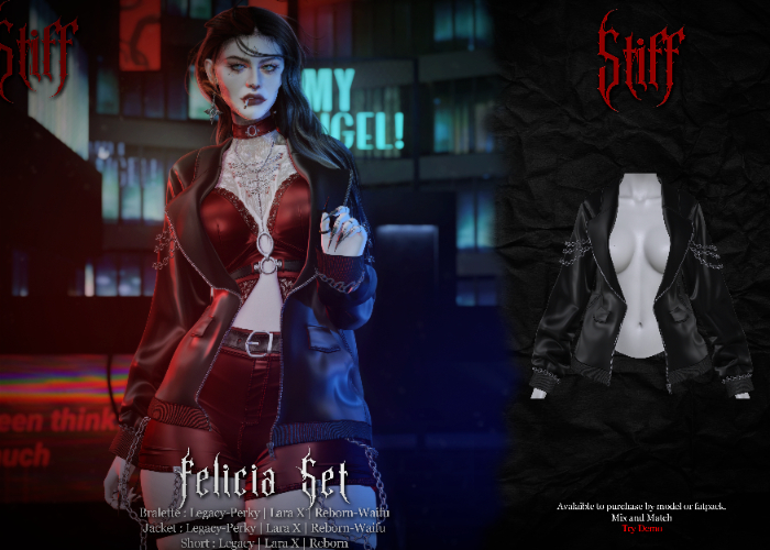 Stiff - Felicia Jacket - Black