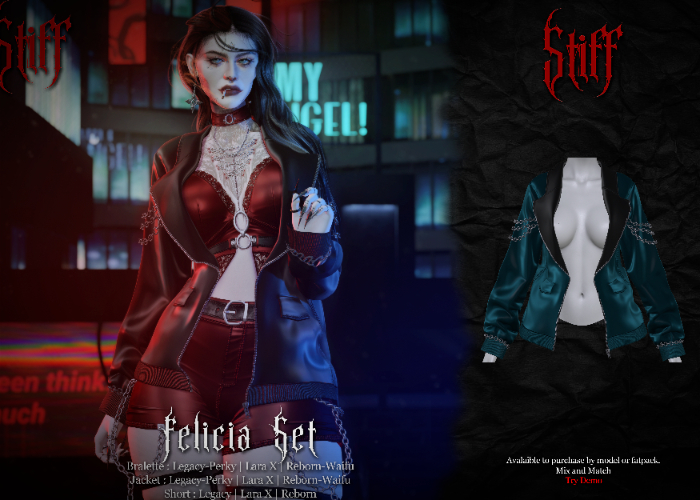 Stiff - Felicia Jacket - Blue