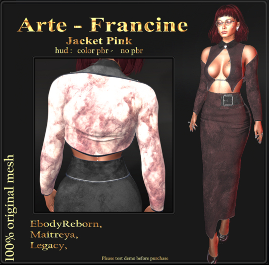 Arte - Francine - Jacket Pink