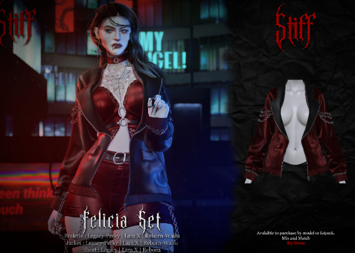 Stiff - Felicia Jacket - Red
