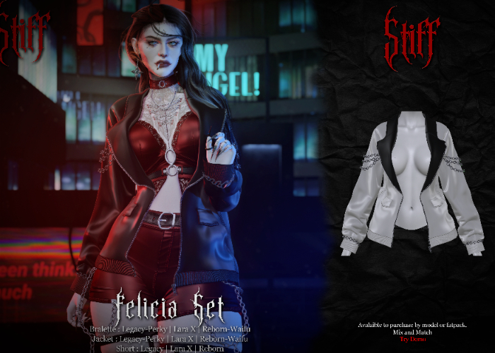 Stiff - Felicia Jacket - White