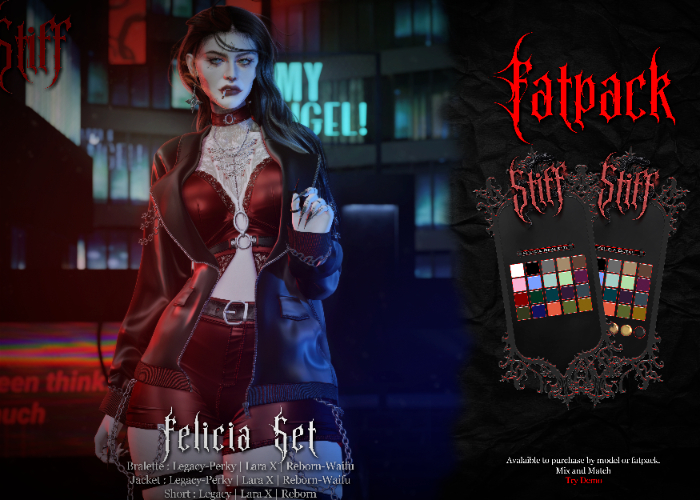 Stiff - Felicia Bralette - FATPACK