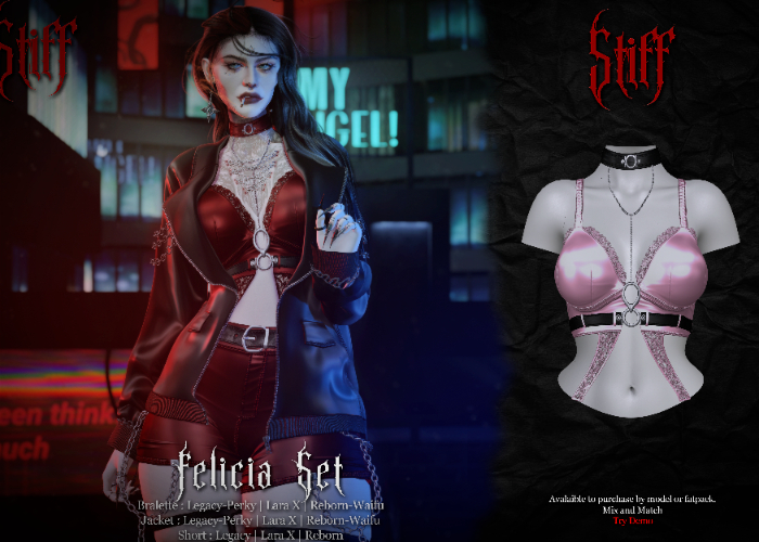 Stiff - Felicia Bralette - Light Pink