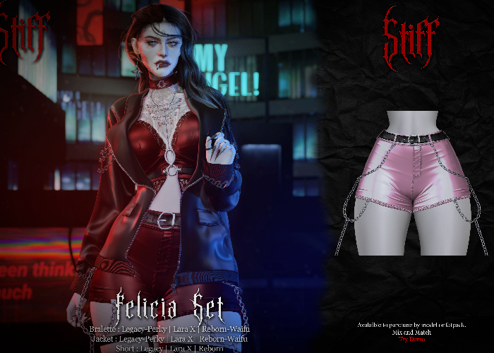 Stiff - Felicia Short - Light Pink