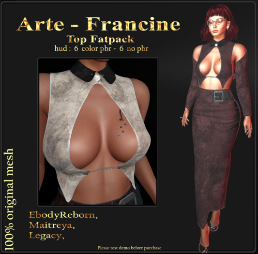 Arte - Francine - Top Fatpack