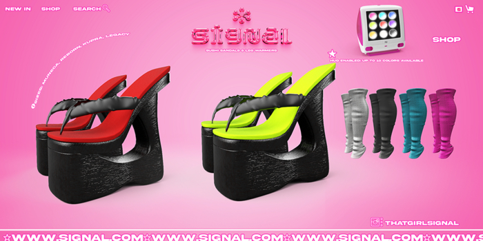 Signal - Sushi Sandals DEMO