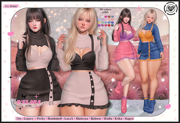 D'ELARA #122 SET FATPACK