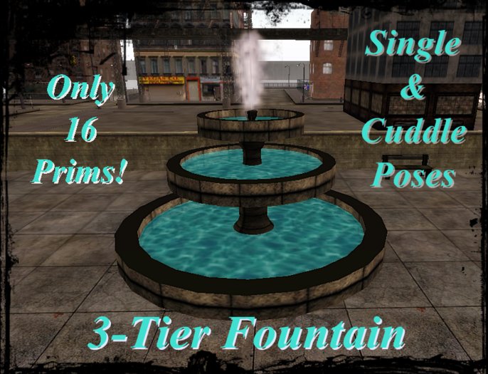 3-Tier Fountain