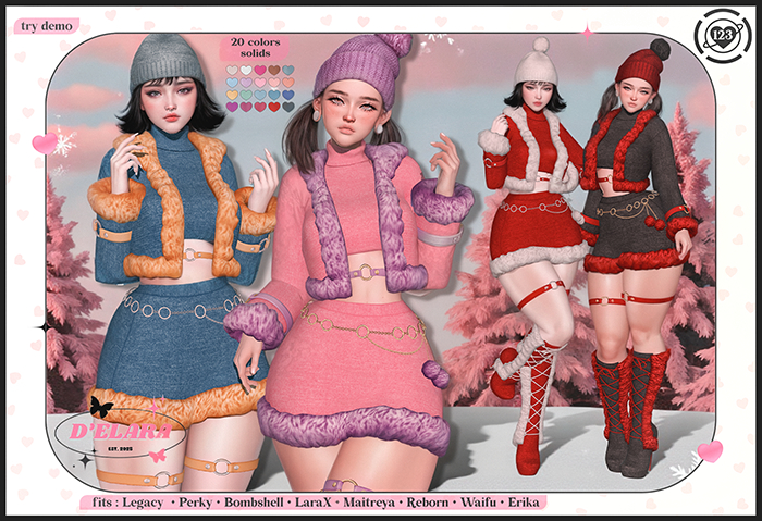 D'ELARA #123 SET FATPACK