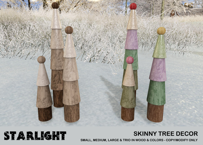 :: SA ::  Skinny Trees Decor