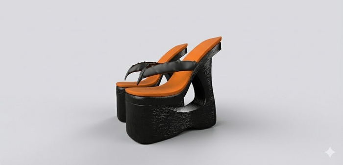 Signal - Sushi Sandals (black/orange) *UNPACK*