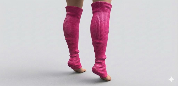 Signal - Sushi Leg Warmers (plum) *UNPACK*