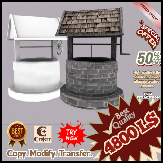 AncientStone Well – Full Perm Mesh (3 LI)